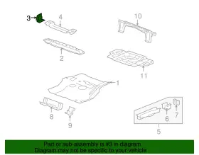 96621766 Gm Genuine Parts Rear Driver Side Shock Absorber Upper Bracket #2