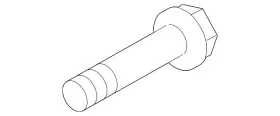 M12x1.75x62 Gm Parts 11546856 Genuine Front Suspension Strut Bolt #2
