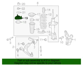 51920-sza-a02 Honda Genuine Mount Base #3