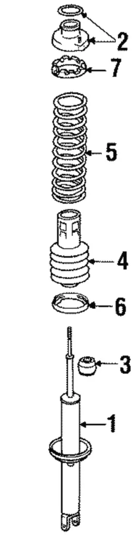 52675-se0-013 Honda Genuine Strut Mount