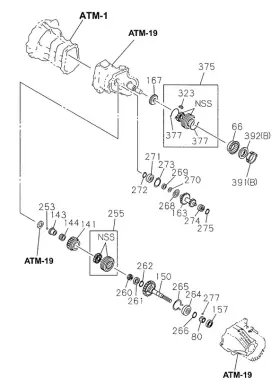 8-94422-050-1 Honda Genuine Bearing