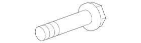 90119-sjc-a00 Honda Genuine Strut Mount Bolt