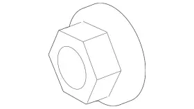 90381-sjc-a00 Honda Genuine Strut Nut #2