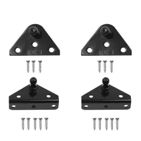 Hurotoms 200177 10mm Gas Spring Mounting Lift Strut Bracket Ball Stud Black