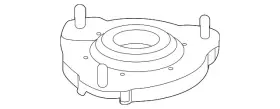 54610-l0100 Hyundai Genuine Suspension Strut Mount