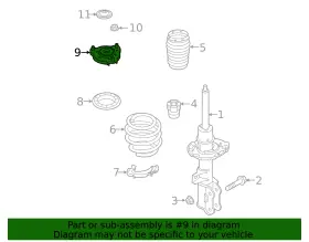 54610-l1000 Hyundai Genuine Strut Mount #2