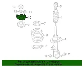 54610d3000 Hyundai New Oem Front Suspension Upper Strut Mount For Tucson 15-18 #3
