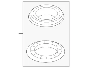 54612-ab000 Hyundai Genuine Strut Bearing