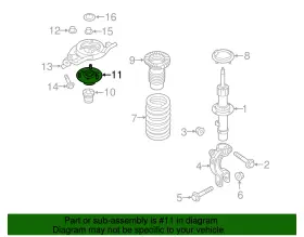 54635-b1000 Hyundai Genuine Strut Mount #2