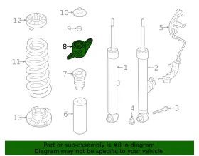 55310-j5000 Hyundai Genuine Insulator Strut #2