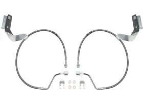 61111 Icon Vehicle Dynamics For 17-25 F250/350 Sd 4wd 2.5 Inch Front Extended Brake Line Kit
