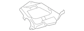 Infiniti 64824cd000 Genuine Bracket