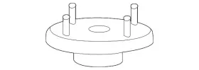 C2p23038 Jaguar Genuine Mount
