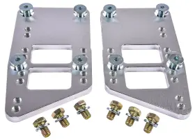 50538 Jegs Ls Engine Swap Motor-mount Adapters Billet Aluminum Adapts Chevy