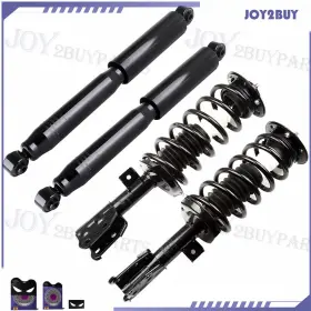 10841706 Joy2buy 4pc For 2005-2006 Chevy Equinox Front Complete Struts And Rear Gas Shocks