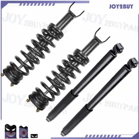 10841715 Joy2buy 4pc For 2006-07 2008 Dodge Ram 1500 4wd Complete Strut Spring And Shock Absorber