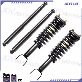 10841723 Joy2buy For 2005-09 Dodge Dakota 4wd 4x Complete Struts Coil Springs And Shocks Absorber