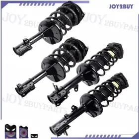 10843527 Joy2buy 4pc Fits 2000-2005 2006 Hyundai Elantra Front Complete Struts And Rear Gas Shocks