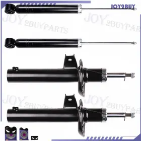10846908 Joy2buy 4x Front Rear Struts Shocks For 2006-14 2015 Volkswagen Passat 2010-2013 Golf