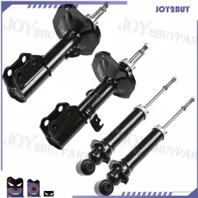 10846911 Joy2buy 4pc Front Rear Struts Shocks For 2003-05 2006 Pontiac Vibe And Toyota Matrix Awd