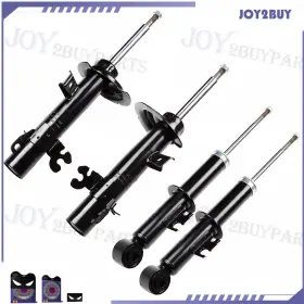 10864830 Joy2buy 4pc Fits 2002-2004 2005 2006 Mini Cooper Shock Absorber And Strut Assembly