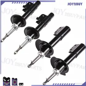 10864831 Joy2buy 4x Front Rear Struts Shocks For 1999-2005 Pontiac Grand Am 2004-05 Chevy Classic