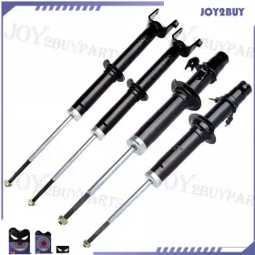 10864860 Joy2buy 4x Shock Absorber And Strut For 1992-00 2001 Honda Prelude Front Rear Left /right