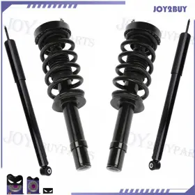 10914774 Joy2buy 4x Complete Shocks Struts For 2013 14-2017 Dodge Charger V6 3.6l All Wheel Drive