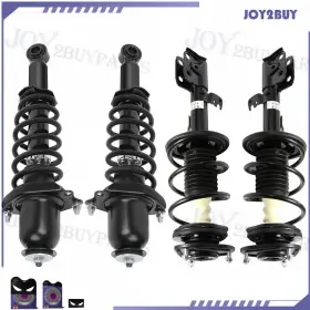 10914795 Joy2buy 4x Complete Struts Shocks Mounts Coil Spring For 2011 2012 2013 Toyota Corolla
