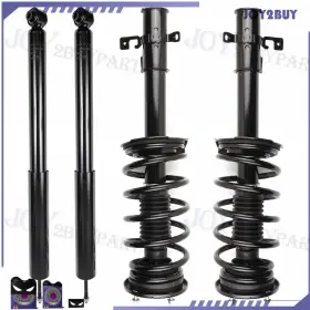 10914796 Joy2buy 4x Complete Shocks Struts For 2007 2009 2010 3.5l Fwd Ford Edge Lincoln Mkx