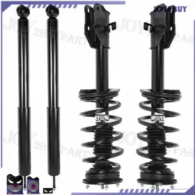 10914797 Joy2buy 4pc Loaded Struts And Shock Absorber For 2007-08 09 2010 Ford Edge Lincoln Mkx Awd