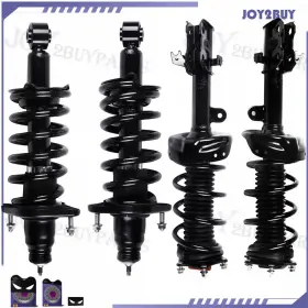 11162907 Joy2buy For 2007 08-2011 Honda Cr-v 4x Front Complete Struts Mounts Spring And Rear Shocks