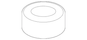 Kia 13262-10001 Genuine Top Nut