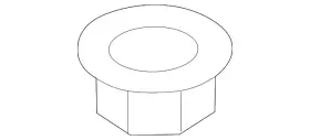 31109-2b000 Kia Genuine Tank Strap Nut
