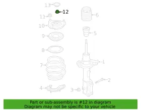 54559-d1000 Kia Genuine Top Nut #2