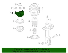 54610-b2000 Kia Genuine Upper Insulator #2