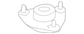 54610-q5000 Kia Genuine Upper Insulator
