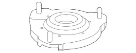 54610-r0000 Kia Genuine Strut Mount