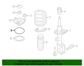 54612-c5000 Kia Genuine Strut Bearing #2