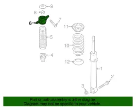 55330-c5050 Kia Genuine Upper Mount #2