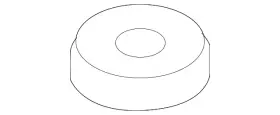 55344-2j000 Kia Genuine Lower Insulator