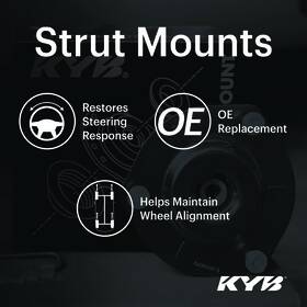 Kyb 197244008111 Sm5972 Rear Strut Mount Kit For Chevrolet Malibu And Buick Regal Sportback Kyb 197244008111 Sm5972 Rear Strut Mount Kit For Chevrolet Malibu And Buick Regal Sportback