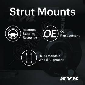 Kyb 197244054934 Fits 16-23 Nissan Titan Xd Strut Mount Kit - Front
