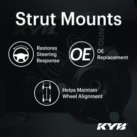 Kyb 781552008545 Sm5215 - Strut Mount Black #3
