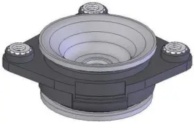 Sm5493 Kyb Suspension Strut Mount