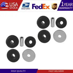 Suspfz20231026a2686 Kyb 2 Rear Back Left Right Shocks Bushing Struts Mount Mounting Kit