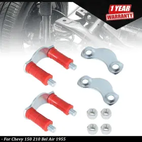 Tur628738i Labwork New Rear Leaf Spring Polyurethane Shackle Kit Fit For Chevy 150 210 Bel Air 1955