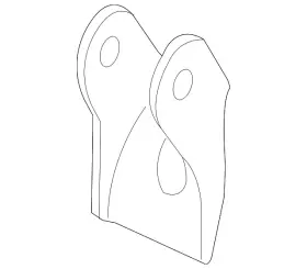 Kvu500301 Land-rover Genuine Shock Absorber Bracket