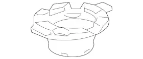 Lr024216 Land-rover Genuine Lower Spring Insulator