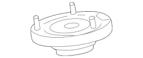 Lr090635 Land-rover Genuine Suspension Shock Absorber Mount